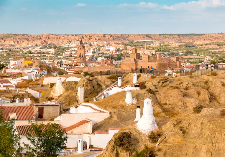 Guadix: Barrio de las Cuevas